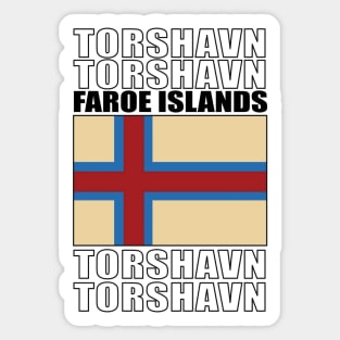 Flag of Faroe Islands Sticker